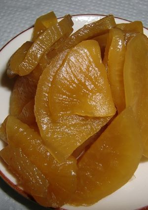 古漬けたくわんを使った 煮物-レシピのメイン写真