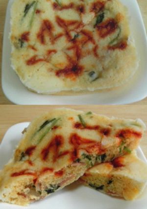 上新粉(米粉)レンチン♪ケークサレ風-レシピのメイン写真