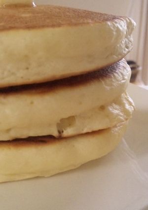 偶然発見!ぶ厚いホットケーキ!!-レシピのメイン写真