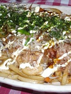 カリカリジャコの焼きうどん(そば)-レシピのメイン写真