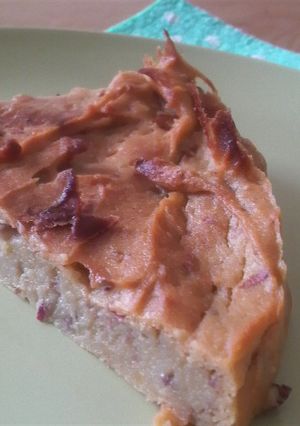 冷やしてﾓﾁﾓﾁ*さつまいも豆腐ケーキ-レシピのメイン写真