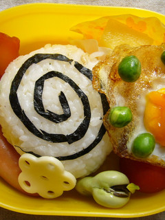 *キャラ弁*でんでんむしむしかたつむり-レシピのメイン写真