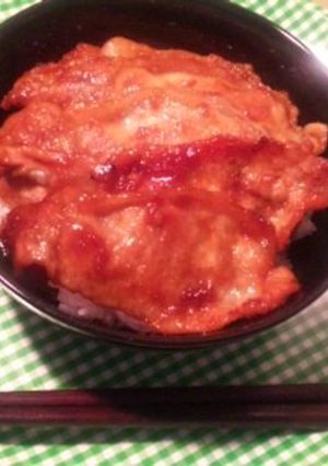 豚ロース薄切り肉の生姜焼き丼-レシピのメイン写真