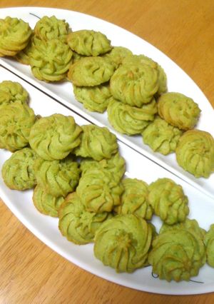 ほろっと抹茶クッキー-レシピのメイン写真
