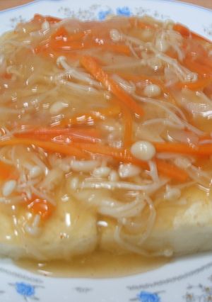 豆腐ステーキ とろ~り野菜あんかけ★-レシピのメイン写真