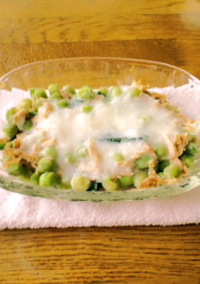 簡単♪しお豆とﾂﾅの和風長芋ｸﾞﾗﾀﾝ-レシピのメイン写真