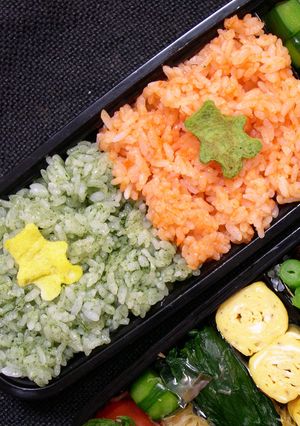 簡単！お弁当の彩りにんじんご飯★-レシピのメイン写真