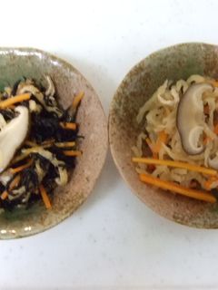 お手軽常備菜☆切り干し大根&ひじきの煮物-レシピのメイン写真