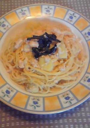 じゃがいもとタラコのクリームパスタ-レシピのメイン写真