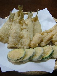 あなごときすと珍しいズッキーニの天ぷら-レシピのメイン写真