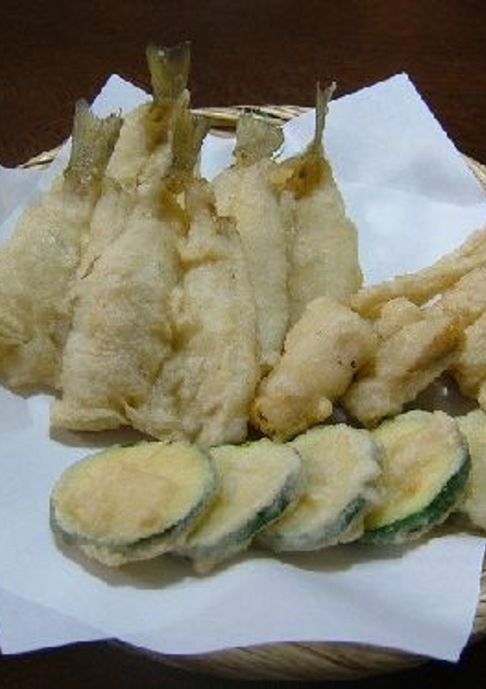 あなごときすと珍しいズッキーニの天ぷら-レシピのメイン写真