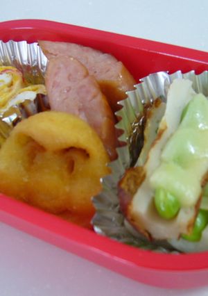 お弁当に！竹輪えだまめチーズ☆-レシピのメイン写真