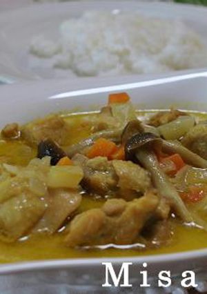 チキンカレーココナツ煮込み-レシピのメイン写真