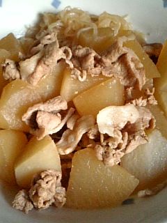 大根と豚肉の煮物-レシピのメイン写真