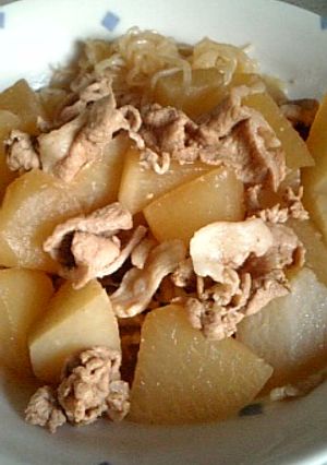 大根と豚肉の煮物-レシピのメイン写真