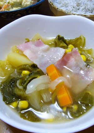 簡単！残り野菜のコンソメ煮☆-レシピのメイン写真