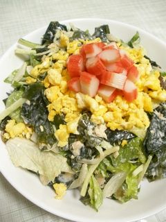 たっぷり食べたい わかめサラダ-レシピのメイン写真