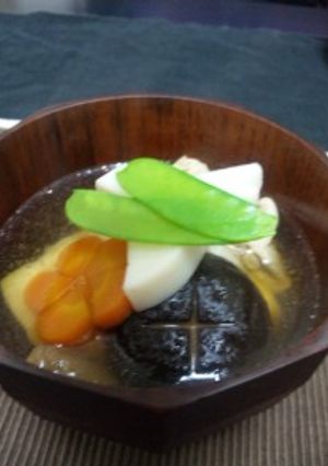 お雑煮（関東風）-レシピのメイン写真