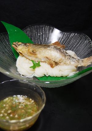 鮎deそうめん-レシピのメイン写真