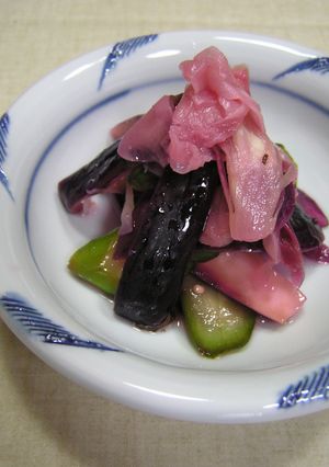 梅酢利用で 即席 しば漬け-レシピのメイン写真