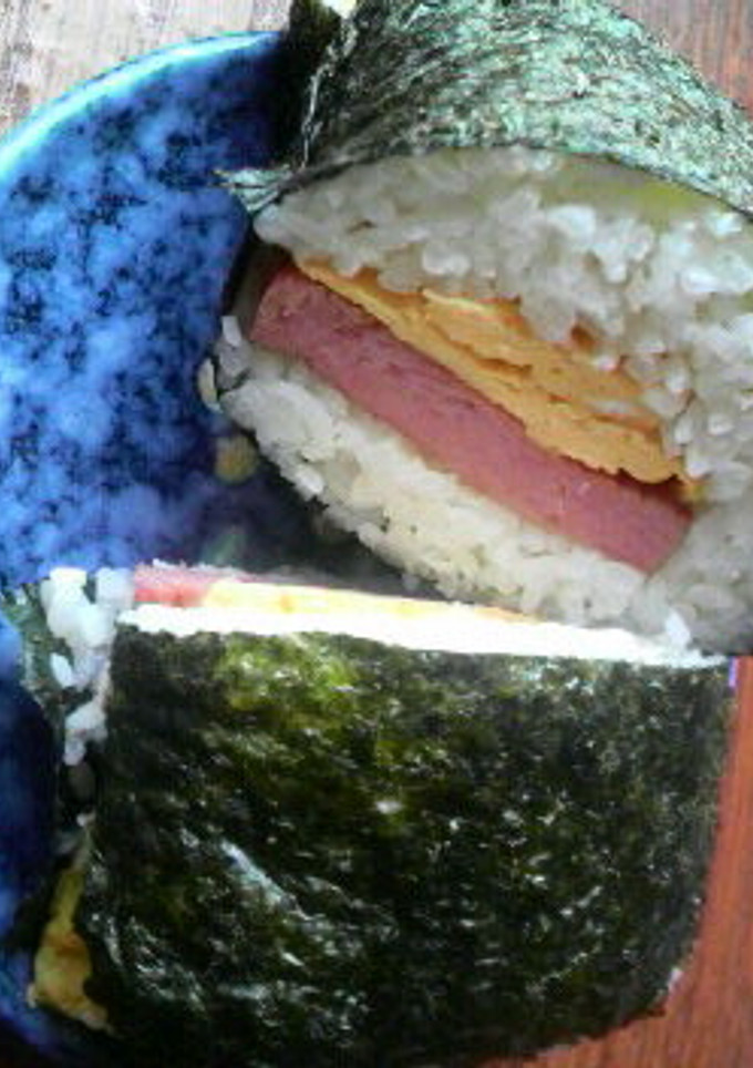 沖縄のおにぎり☆ポークたまご-レシピのメイン写真