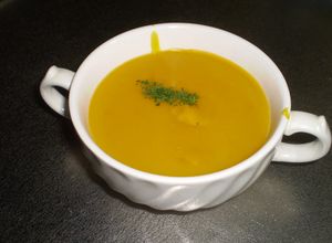 かぼちゃフレークで簡単ポタージュ♪-レシピのメイン写真