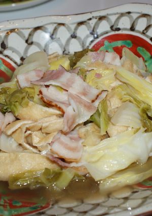 簡単！お酒だけのキャベツ煮♪-レシピのメイン写真