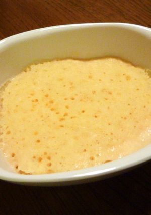 レンジで３０秒♪野菜ジュースde蒸しパン-レシピのメイン写真