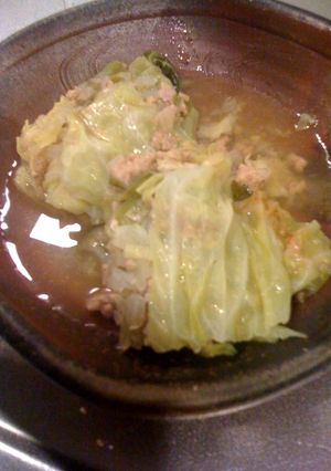 鍋ひとつで簡単★キャベツの重ねコンソメ煮-レシピのメイン写真