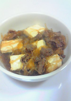 ｼﾝﾌﾟﾙ肉豆腐-レシピのメイン写真
