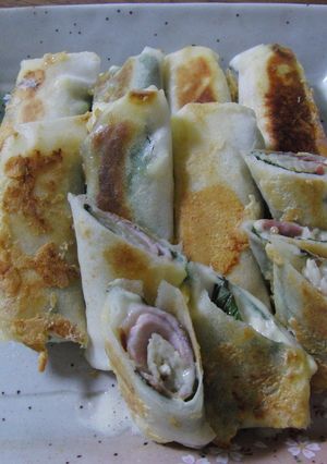 チーズのとえのきの焼き春巻-レシピのメイン写真