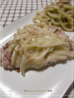 チーズオン♪豚ロースのハーブ漬け焼き-レシピのメイン写真