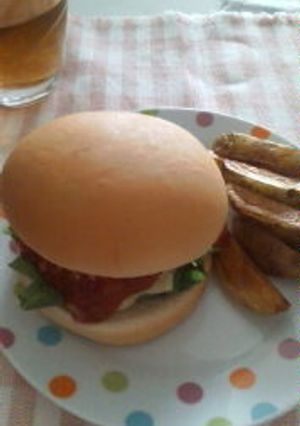玉ねぎたっぷり絶品チーズバーガー☆-レシピのメイン写真