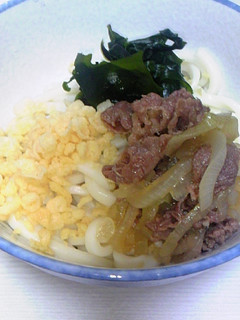 ほんだしで簡単冷やし肉うどん-レシピのメイン写真