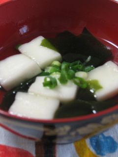はんぺんとわかめのすまし汁-レシピのメイン写真