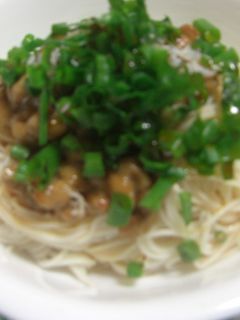~ 納豆大好きな娘の 納豆そうめん ~-レシピのメイン写真