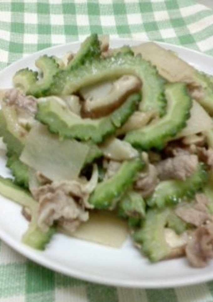 ゴーヤと豚肉と大根の炒め物(*^^*)-レシピのメイン写真