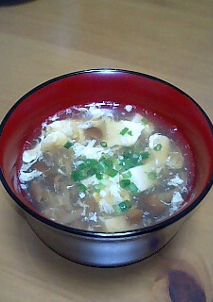 たまには変り種！なめこの和風卵スープ★-レシピのメイン写真