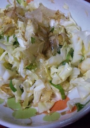 春キャベツのおかかサラダ-レシピのメイン写真