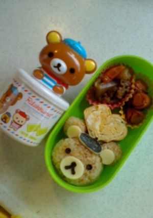 リラックマ♪『キャラ弁』-レシピのメイン写真