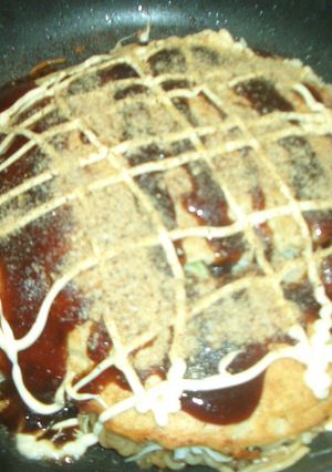 豆腐でふわりん！ヘルシーお好み焼き♪-レシピのメイン写真