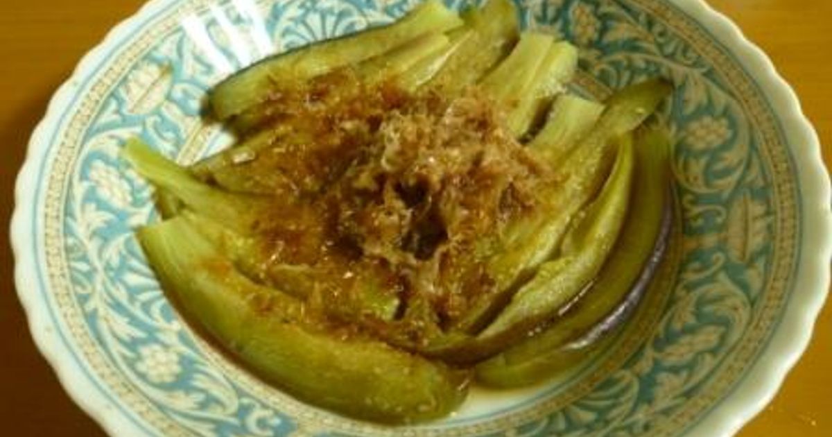 レンジで簡単♪なすのおひたし by しろぞう 【クックパッド】 簡単