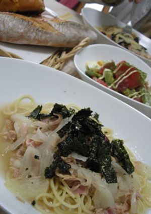 １０分で出来ちゃう*和風スープパスタ-レシピのメイン写真