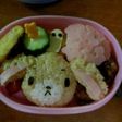 【キャラ弁】くろうさ 梅雨ver.