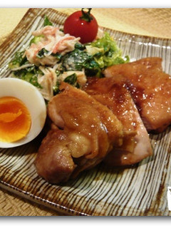 鳥もも肉のさっぱりしょうが焼き-レシピのメイン写真