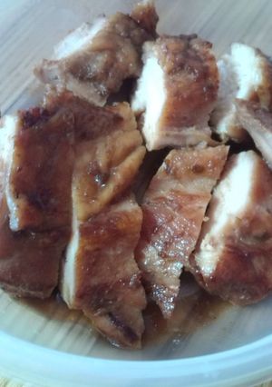 お弁当に♪ピリッと鶏むね肉の照り焼き♪-レシピのメイン写真