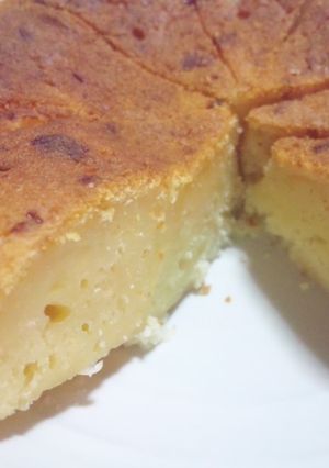 炊飯器で♪もちもち豆腐チーズケーキ-レシピのメイン写真
