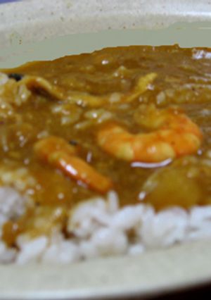 大豆入りシーフードカレー-レシピのメイン写真