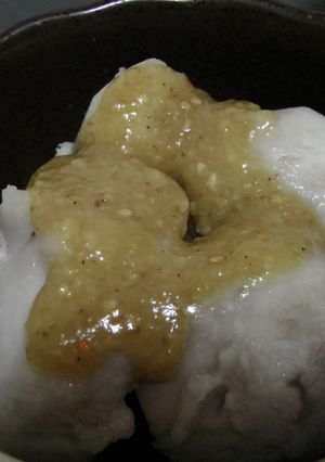 ❁祖母の味？♬里芋のゴマ味噌だれ和え❁-レシピのメイン写真