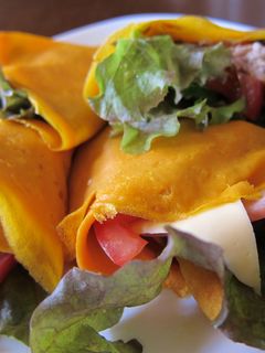 野菜ジュースでサラダクレープ-レシピのメイン写真